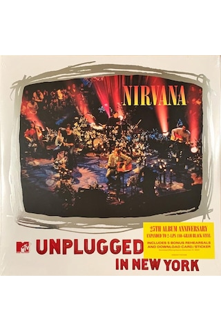 Nirvana - Mtv Unplugged In New York 25th Annivers Y Edition 2 Plak