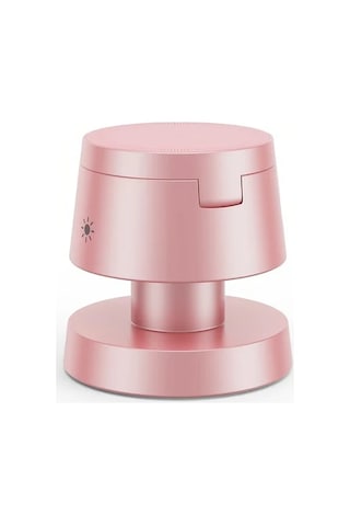 Motion003 15w Pembe Hizli Sarjli Mantar Lamba 4u 1 Arada Kablosuz Sarj Cihazi Telefon Saat Ve Kulaklik Ayni Anda Sarj