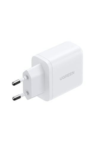 Ugreen 20w 2 Portlu Hızlı Şarj Cihazı, 1xusb-a, 1xusb-c, Beyaz, 45310 -