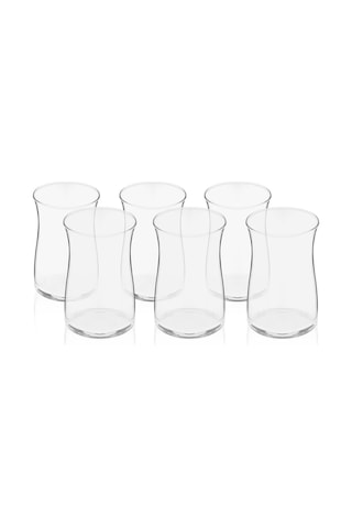 Lav Vera 6'lı Çay Bardağı - 180 Ml Şeffaf