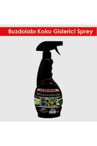 Car News Buzdolabı Koku Giderici Sprey 500 Ml
