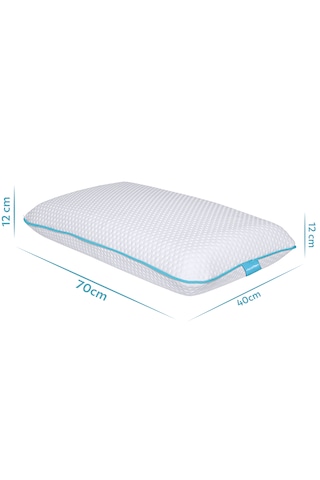 Viscofoam Xl Büyük Lüks Boyun Destekli Ortopedik Yastık Visco Yastık - 70x40x12cm