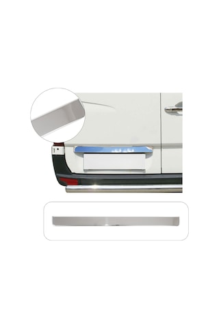 Mercedes Sprinter W906 Uyumlu 2006-2018 Krom Bagaj Çıtası Paslanmaz  Çelik