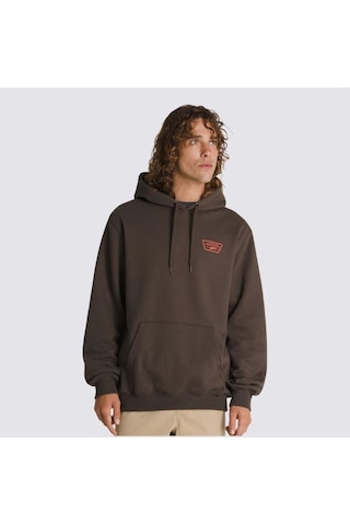 Vans Koyu Kahve Erkek Kapüşon Normal Düz Sweatshirt Vn000hnzd4c1 Turkısh Coffee
