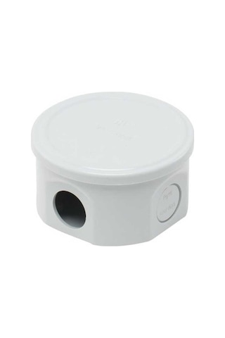 Mete Enerji 40200305 Q80x45 Termoplastik Buat Geçmeli Kapak Gri