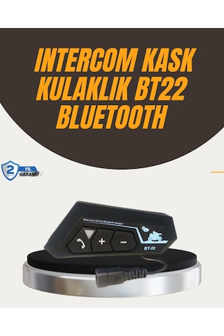 Northcity Su Geçirmez Bt22 Bluetooth Kask Kulaklığı - Gps, Müzik Ve Eller Serbest İletişim