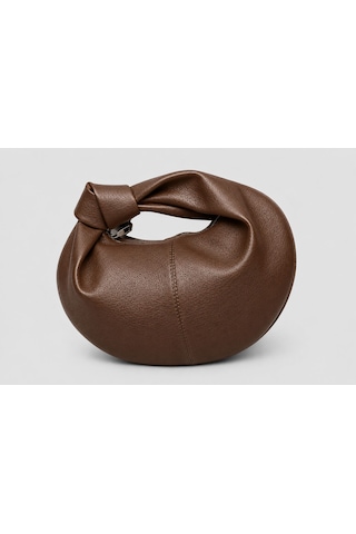 Housebags Masion Rose New Trend El Çantası Acı Kahverengi