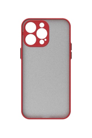 Zeyline Apple Uyumlu iPhone 14 Pro Zore Hux Kapak-kırmızı