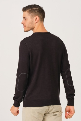 V9306 Dewberry Dıo Rıse Erkek Kazak-siyah Siyah