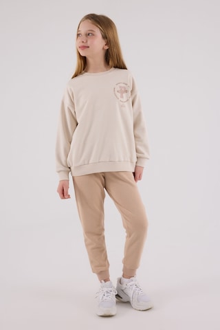 U.S. Polo Assn. U.s. Polo Assn Kız Çocuk Krem Eşofman Takımı Us2313-c-v2 KREM