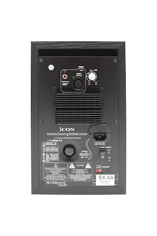 İcon Sx-5a Eco Seri 5" Aktif Stüdyo Monitör Hoparlör Çift