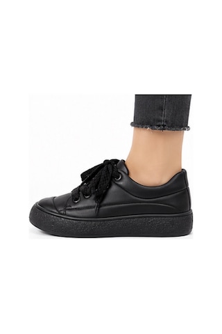 N Napa Shoe Np.7809.siyah Deri Sneaker
