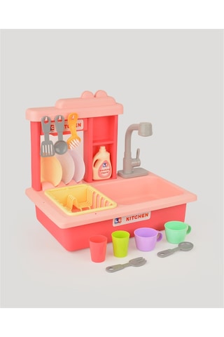 Pembe İnteraktif Lavabo Seti