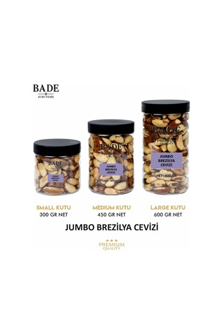 Brezilya Cevizi Jumbo İri Boy 450 Gr. 450 G