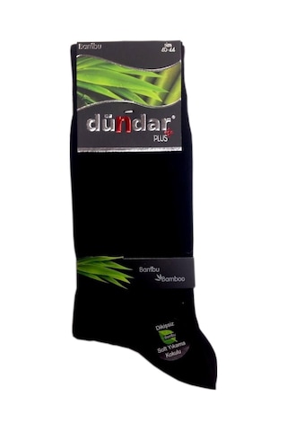 Dündar Çorap Dündar Bambu Koku Yapmayan Erkek Çorap 6'lı ve12'li Siyah Dündar Çorap Dündar Bambu Koku Yapmayan Erkek Çorap 6'lı ve12'li Siyah