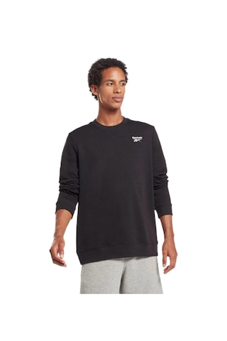 Reebok Reebok Left Chest Cr Siyah Erkek Sweatshirt H54798 Siyah