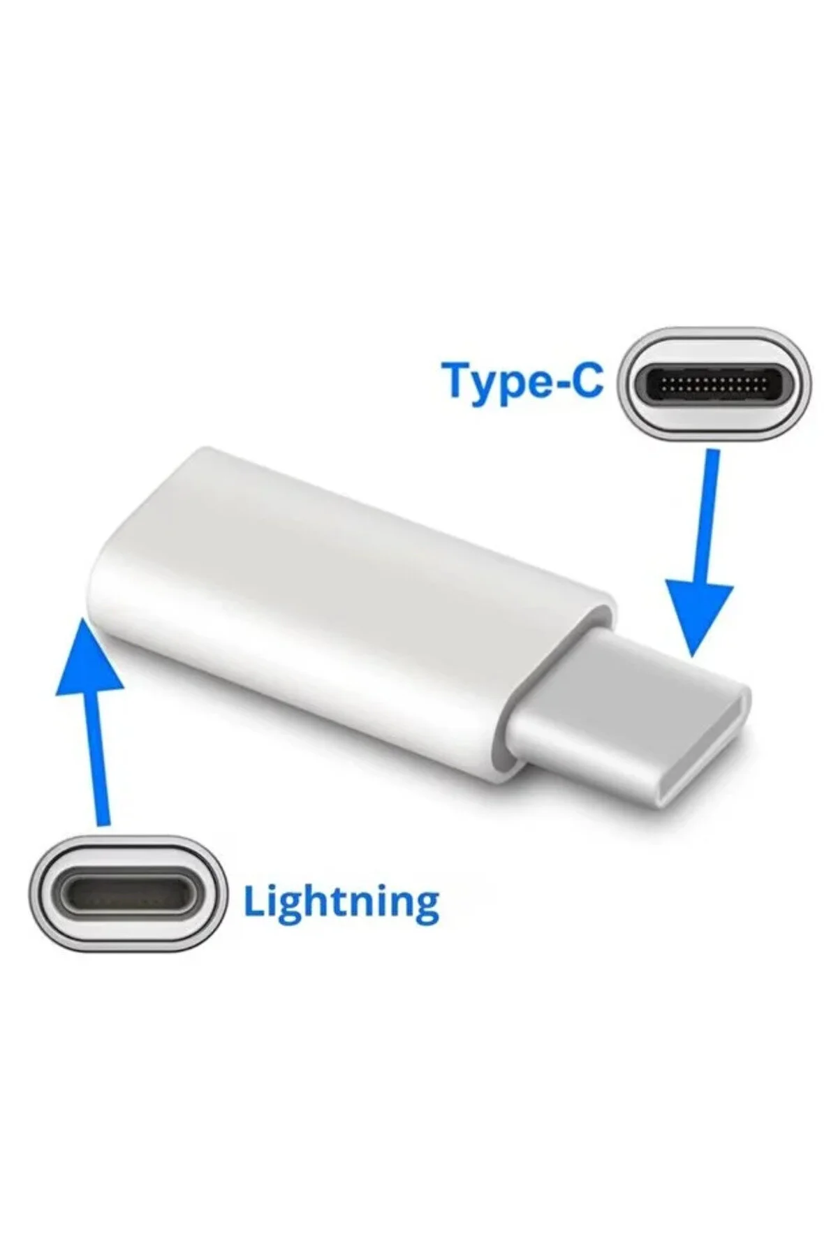 5 Adet Lightning Soketi Usb-c Adaptör, Usb-c Fiş, Lightning Soketi Adaptörü, Lightning İphone 15/15 Pro Max/15 Plus, İpad Pro/air İle Uyumlu Çevirici Dönüştürücü Adaptör Yok