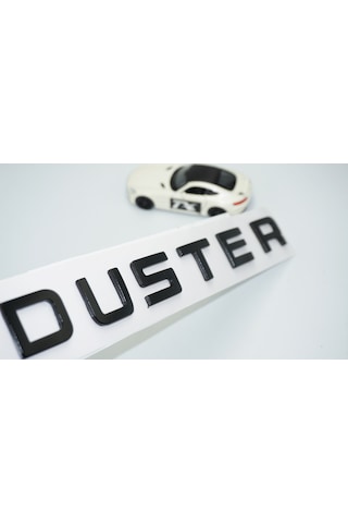 Dk Tuning Duster Ön Kaput Siyah Abs 3m 3d Yazı Logo Dacia İle Uyu