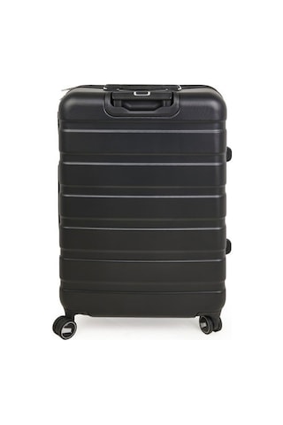 Hoffmanns Titan Büyük Boy Abs Valiz - Siyah - 76x52x30 Cm Siyah