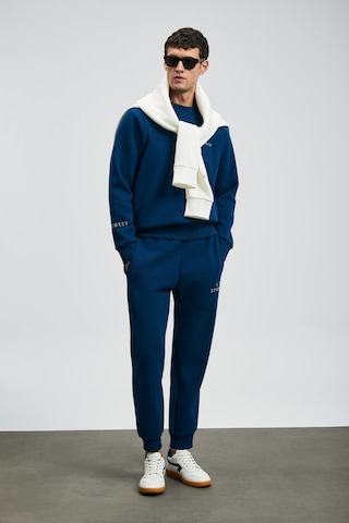 Lufian Sıgma Erkek Sweatshirt Saks Saks 112030186100240 Saks Mavi