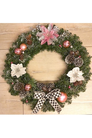 Yılbaşı Büyük Garland Lux Çelenk