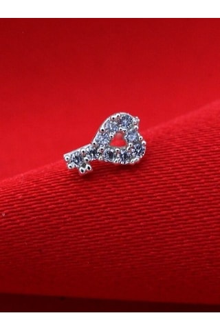 Tükkan Accessories Gümüş Zirkon Taş Anahtar Figür Hızma 925 Ayar Hızma-hızma41