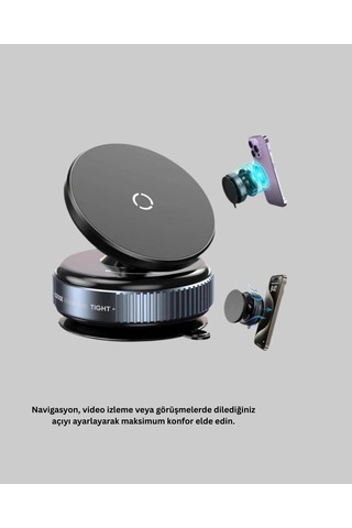 Bfs 16 Mıknatıslı Araç Telefon Tutucu Kaymaz Ve Güvenli
