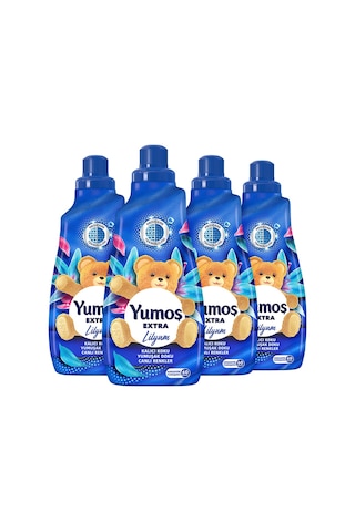 Yumoş Extra Konsantre Çamaşır Yumuşatıcısı Lilyum 4 x 1440 ML