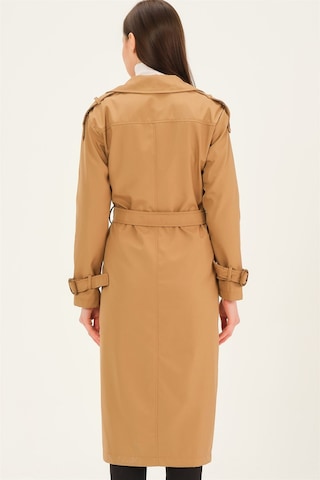 Z6737 Dewberry Bayan Trençkot-camel CAMEL