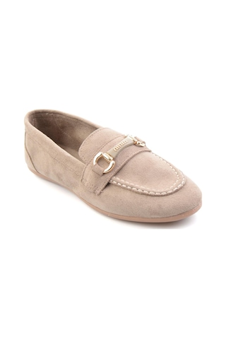 Vizon Kadın Loafer Ayakkabı K01542380772