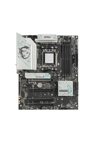 Msı Mag B850 Plus Max Wıfı7 Am5 Ddr5 8200+ Oc Mhz Atx Gaming Aaaa11msı0047