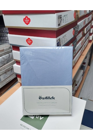 Özdilek Colourist Fitted Lastikli Tek Kişilik Çarşaf Seti 100x200 -okyanus Mavi Mavi