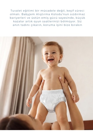 Babyjem Alıştırma Külodu 2li Set 3 Yaş Beyaz
