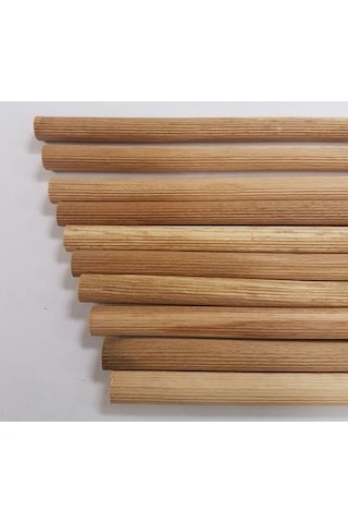 Ahşap Kavela Çubuk 100Cm - 10Mm 10 Adet