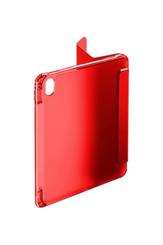 Cellularlıne Folio Pro Stand Özellikli Apple Uyumlu iPad 11 İnç A16 / 10.9 İnç Tablet Kılıfı Kırmızı