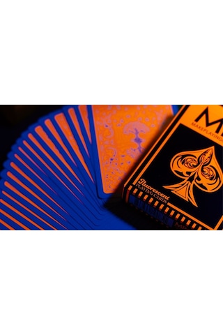 Mpc Fluorescent Pumpkin Edition Premium Oyun Kağıdı Limited Edition Koleksiyonluk İskambil Kartları