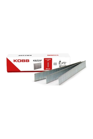 Kbz25f 25mm 2500 Adet F/e/j/8 Serisi Ağır Hizmet Tipi Kesik Başlı Çivi, Gri