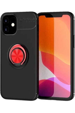 Apple Uyumlu iPhone 12 Mini Kılıf Zore Ravel Silikon Kapak Siyah