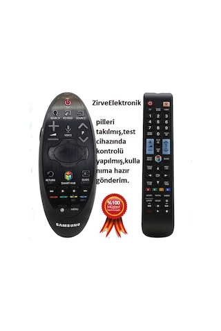 Samsung Uyumlu Bn59-01185B H Serisi Bn59-01182B - Yedek Kumandası