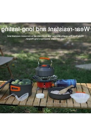 Ulzyvf Taşınabilir Skycity Siyah Seyahat Çantası Pişirme Piknik Kamp Aksesuarı - Wf Siyah Siyah