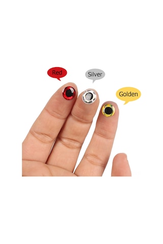 Springsun 3d Epoksi Balık Gözleri - 100 Adet 3-12mm Çeşitli Boyutlarda Yapay Yem Aksesuarı