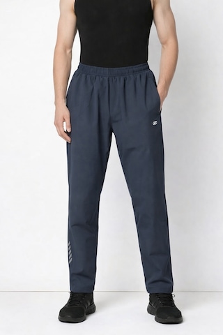 Crozwise Erkek Spor Pantolon Lycra Esnek Antrasit