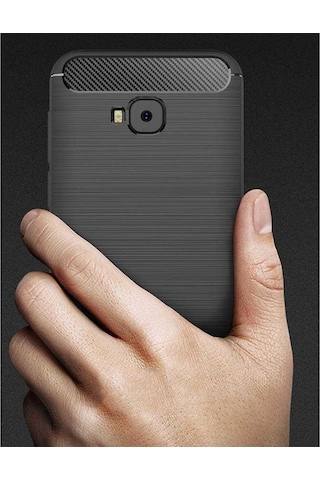 Asus Zenfone 4 Selfie Zd553kl Kılıf Zore Room Silikon Kapak Siyah