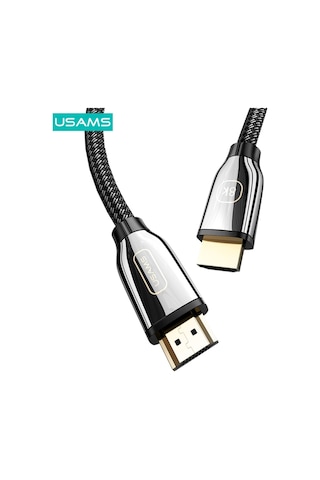 Usams Sj498 8k 120hz 48gbps Ultra Hd Hdmı- 2.1 Ses Video Kablosu Desteği 3mt