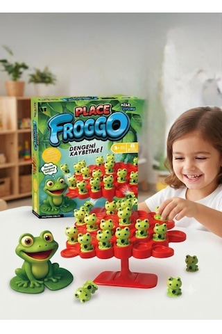 2'li Set Buz Tuzağı Strateji Oyunu Ve Denge Kurbağa Frog Oyunu Eğitici Aile Ve Çocuk Kutu Oyunu