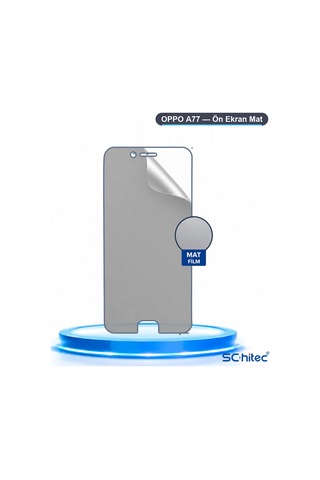 Schitec Oppo A77 Uyumlu Ön Yüzey Mat Hidrojel Ekran Koruyucu 25409346