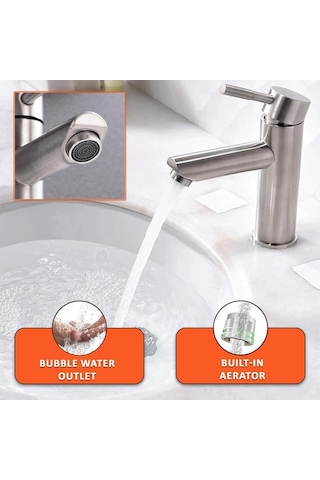 Maoyaya Çelik Tek Kollu İnox Soğuk/sıcak Su İnox