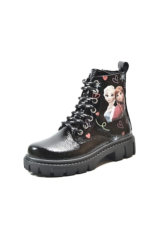 Onlo Ayakkabı Fr.0224 Siyah Fermuarlı Kız Çocuk Postal Bot Siyah