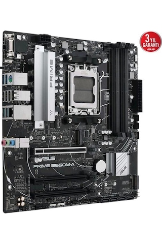 Asus Prıme B650m-a Ddr5 Hdmı Dp,mdp Pcıe 16x V5.0 Am5 Matx
