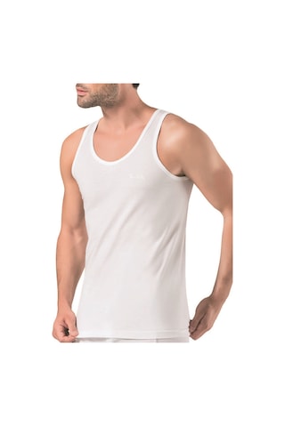 Pierre Cardin 112 Erkek Atlet Pamuk-beyaz